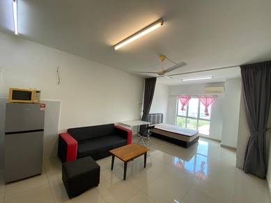 Galleria Equine Park Studio Fully For Rent near Taman Equine MRT