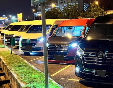 VVIP VAN 2024 15SEATERS WiTH DRIVER CHAUFFEUR