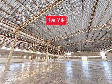 Juru | Single Storey Factory / Warehouse  | 30,000sqft | For Rent  🏭