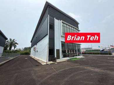 1.5 Sty Light Industrial Semi D Factory Warehouse Rent at Batu Kawan