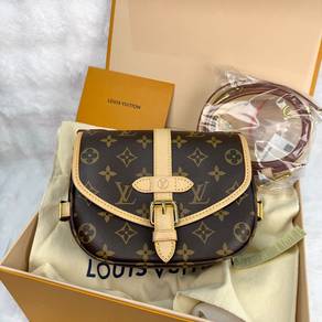 LV Brown Monogram Saumur BB Bag