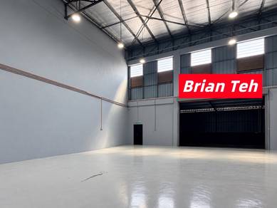 1.5 Storey Semi Detached Light Industrial Factory Rent at Juru Bukit M