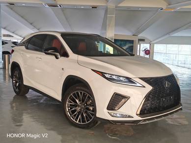 2022 Lexus RX300 F-Sport 2nd Row Electric Seats