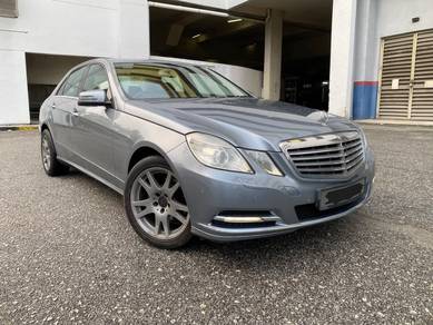2011 Mercedes Benz E200 1.8 CGI TURBO MALAY OWNER