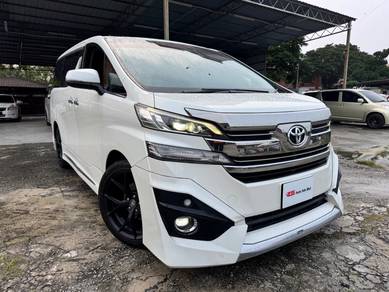 Toyota Vellfire 2.5 Modellista Local CBU Unit