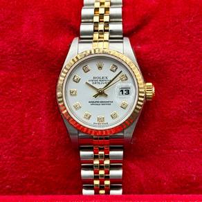 Rolex Lady-Datejust 26 White Diamond Jubilee 79173