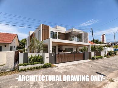 Melaka Taman Cempaka Freehold Bungalow Land Approved House Plan