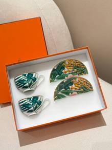 Hermes Passifolia Tea Cup And Saucer