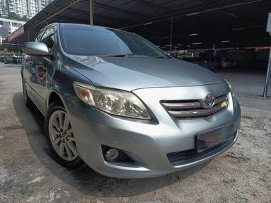 2009 Toyota COROLLA 1.8 ALTIS E SPORTY MY08 E140