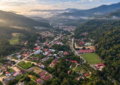 Hulu Langat Land with River  “Proper Road - Near Main Road”