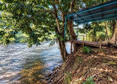 Hulu Langat Land with River  “Proper Road - Near Main Road”