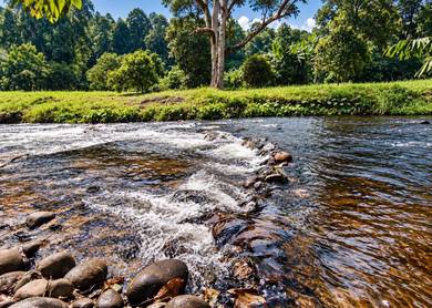 Hulu Langat Land with River  “Proper Road - Near Main Road”