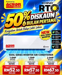 Aircond Acson Dual Inverter (Kampar)