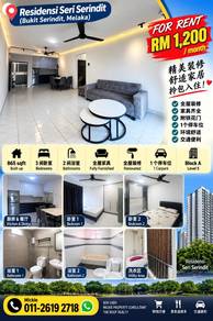 RENT Fully Furnished Residensi Seri Serindit Bukit Serindit near GH