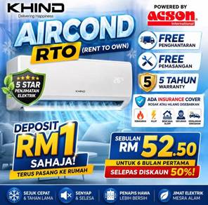 Aircond Acson Dual Inverter (Mengkarak)