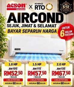 Aircond Acson Dual Inverter (K.Terengganu)