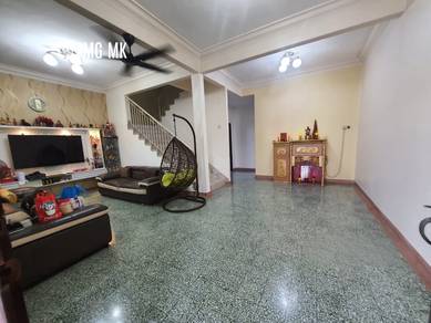 Kitchen Extended 24x80 Double Storey House Port Klang For Sale