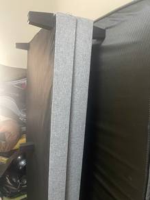 Swiss divan canvas fabric bed frame size king