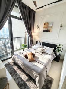 Twin Tower Residence Common room and single bed room