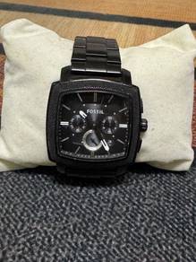 Fossil Black Chronograph Watch