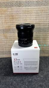 7Artisans 12mm F2.8 II Lens (Sony E mount)