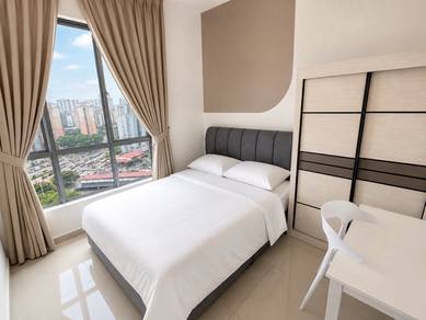 1 Min LRT Salak South! Medium Room, NIKKA RESIDENCE Cheras Permaisuri!