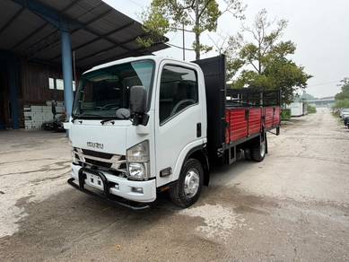 Original 17 Kaki Isuzu NQR75 PRO Wooden CargoSawit