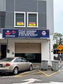 Pontian-Pusat Perniagaan Kota Emas 3 Corner 2sty shop lot
