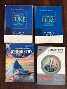assorted form 4/5 books