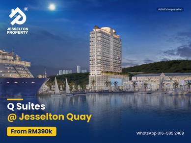 Q Suites Jesselton Quay KK Fully Furnished 365sf