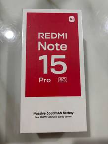 Redmi Note 15 Pro 5G 12GB Ram 256GB Rom (New)