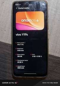 vivo y19s ram8 Rom 256gb