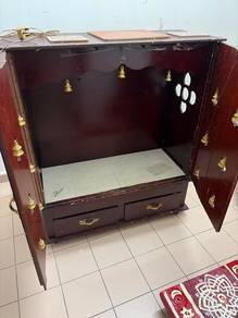 wooden altar