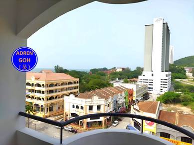Best Rent Ferringhi Mutiara Apartment Balcony 700sf Batu Ferringhi