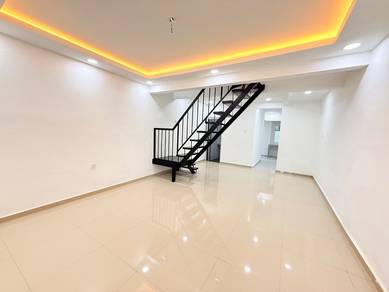 Double Storey Taman Nora Ulu Tiram Berlian Renovated Full Loan