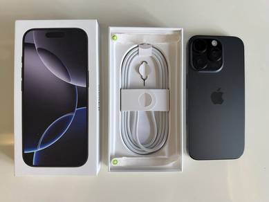 Apple iPhone 16 Pro 512GB FULL SET Black Titanium