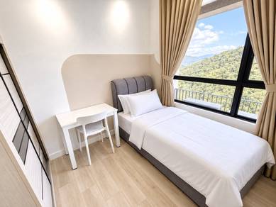 1 Min Walk to LRT Sri Rampai, QUINN RESIDENCE WANGSA MAJU, Single Room
