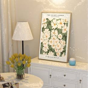 1 Unit - Nordic Style Flower Decorative Painting