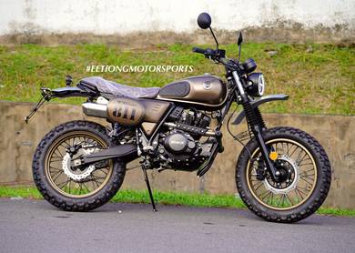 KTNS TT CLASSIC 150 Cafe NEW Model OFFER Scrambler