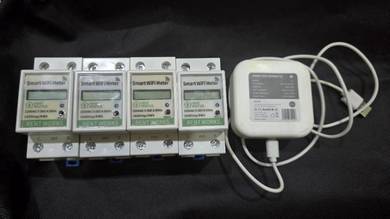 4 WiFi Smart Meter + 1 Smart Lock Gateway