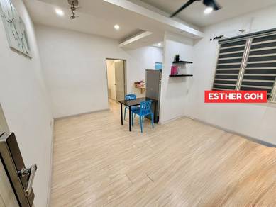 WORTH!Pangsapuri lembah indah simpang ampat,with fully furnish 3room