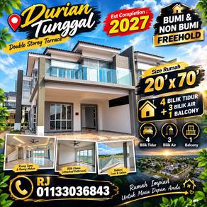 Double Storey Terrace , Freehold ,