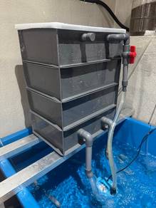 filteration box for fish/ turtle pond