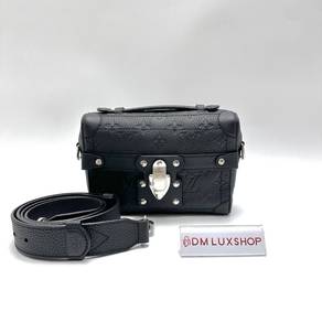 Preloved LV Black Taurillon Soul Trunk SHW