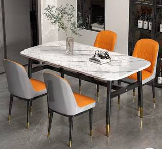Meja Makan Set 4 kerusi Baru Design Mewah