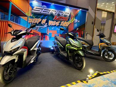 AVETA SERRA 125 Ready Stock Full Loan Motor Murah