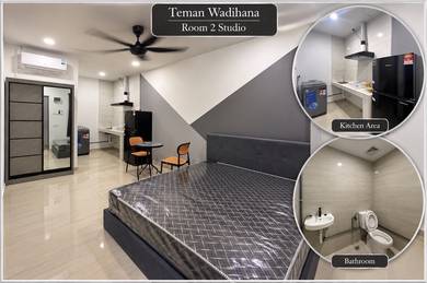 Jb Town area Fully Furnished Room Rent Big Room Studio Type Room Rent