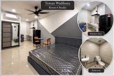 Jb Town area Fully Furnished Room Rent Big Room Studio Type Room Rent
