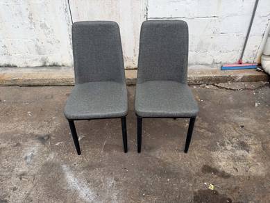 Highback Fabric Dining Chair Kerusi Makan