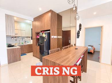 Senzville Condo 1080sf 2 CarPark Fully Furnished & Rennovated CHEAPEST